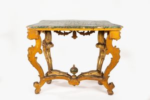 Consolle in stile Luigi XV, secolo XIX  - Asta Incanti d'Arte - Associazione Nazionale - Case d'Asta italiane