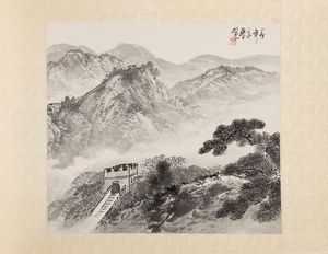 SEI DIPINTI SU CARTA  - Asta Incanti d'Arte - Associazione Nazionale - Case d'Asta italiane