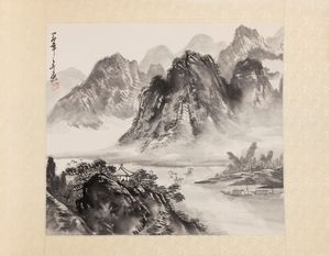 SEI DIPINTI SU CARTA  - Asta Incanti d'Arte - Associazione Nazionale - Case d'Asta italiane