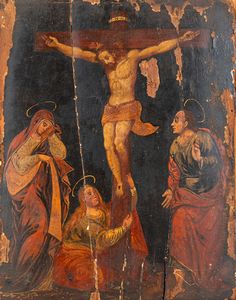 Scuola veneto-cretese - Crocifissione