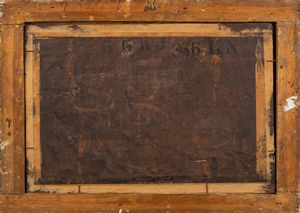 Imitatore di Pieter Claesz. : Natura morta con bicchiere di vetro e limone su un tavolo  - Asta Incanti d'Arte - Associazione Nazionale - Case d'Asta italiane