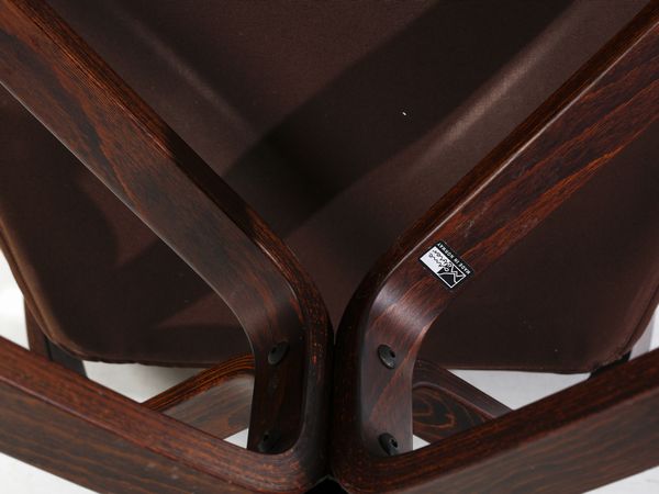 SIGURD RESSEL : Poltrona mod. Falcon per Poltrona Frau.  - Asta Asta 503 | DESIGN E ARTI DECORATIVE DEL NOVECENTO Virtuale - Associazione Nazionale - Case d'Asta italiane