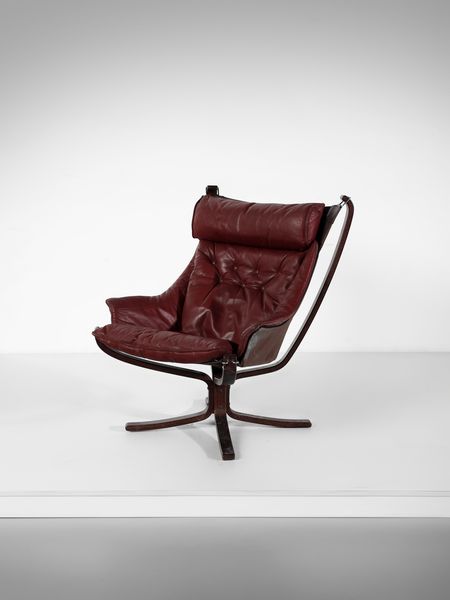 SIGURD RESSEL : Poltrona mod. Falcon per Poltrona Frau.  - Asta Asta 503 | DESIGN E ARTI DECORATIVE DEL NOVECENTO Virtuale - Associazione Nazionale - Case d'Asta italiane