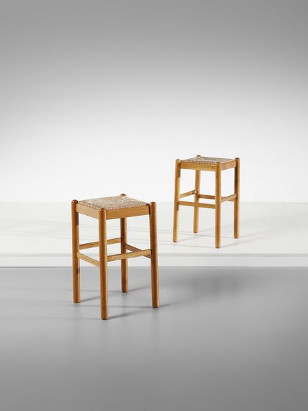 FRATELLI BOFFI : Coppia di sgabelli, Italia.  - Asta Asta 503 | DESIGN E ARTI DECORATIVE DEL NOVECENTO Virtuale - Associazione Nazionale - Case d'Asta italiane