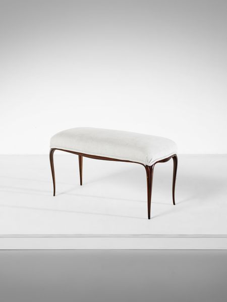 MANIFATTURA ITALIANA : Panchetta.  - Asta Asta 503 | DESIGN E ARTI DECORATIVE DEL NOVECENTO Virtuale - Associazione Nazionale - Case d'Asta italiane