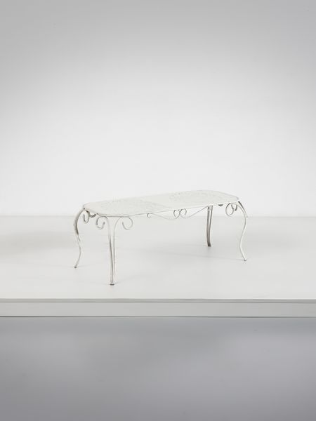 MANIFATTURA ITALIANA : Tavolino da esterno.  - Asta Asta 503 | DESIGN E ARTI DECORATIVE DEL NOVECENTO Virtuale - Associazione Nazionale - Case d'Asta italiane