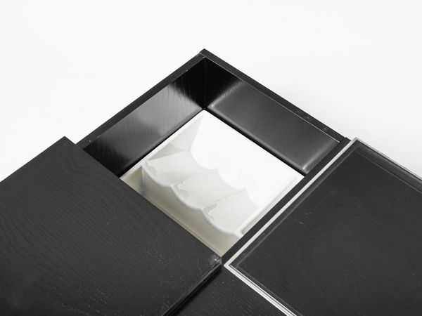 MANIFATTURA ITALIANA : Tavolino da salotto.  - Asta Asta 503 | DESIGN E ARTI DECORATIVE DEL NOVECENTO Virtuale - Associazione Nazionale - Case d'Asta italiane