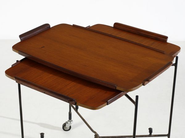 ARNE  VODDER : Carrellino per Vamo Mobler.  - Asta Asta 503 | DESIGN E ARTI DECORATIVE DEL NOVECENTO Virtuale - Associazione Nazionale - Case d'Asta italiane