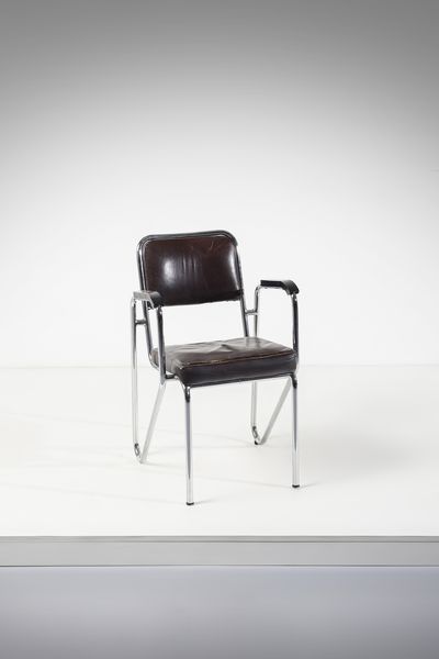 GIO PONTI : nello stile di. Poltroncina .  - Asta Asta 503 | DESIGN E ARTI DECORATIVE DEL NOVECENTO Virtuale - Associazione Nazionale - Case d'Asta italiane