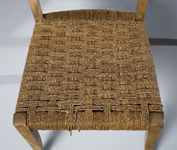 Guglielmo Pecorini : Sei sedie.  - Asta Asta 503 | DESIGN E ARTI DECORATIVE DEL NOVECENTO Virtuale - Associazione Nazionale - Case d'Asta italiane