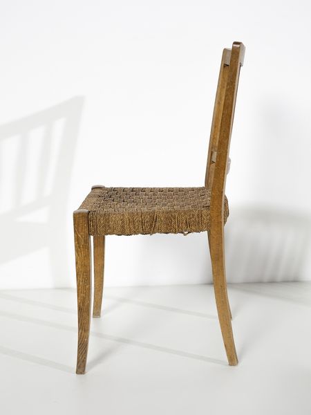 Guglielmo Pecorini : Sei sedie.  - Asta Asta 503 | DESIGN E ARTI DECORATIVE DEL NOVECENTO Virtuale - Associazione Nazionale - Case d'Asta italiane