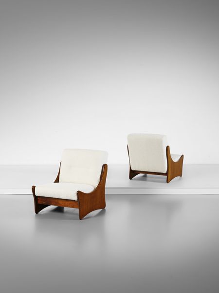 MANIFATTURA BRASILIANA : Coppia di poltrone.  - Asta Asta 503 | DESIGN E ARTI DECORATIVE DEL NOVECENTO Virtuale - Associazione Nazionale - Case d'Asta italiane