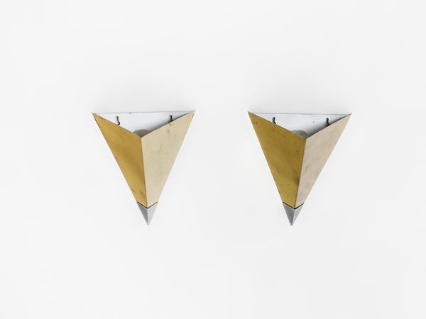 MANIFATTURA ITALIANA : Coppia di appliques.  - Asta Asta 503 | DESIGN E ARTI DECORATIVE DEL NOVECENTO Virtuale - Associazione Nazionale - Case d'Asta italiane