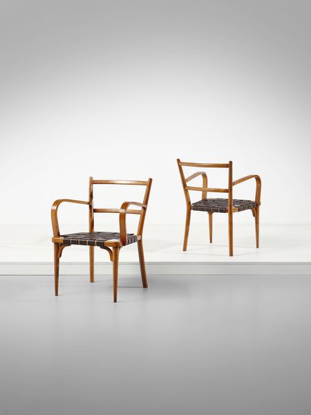 MANIFATTURA ITALIANA : Coppia di poltroncine.  - Asta Asta 503 | DESIGN E ARTI DECORATIVE DEL NOVECENTO Virtuale - Associazione Nazionale - Case d'Asta italiane