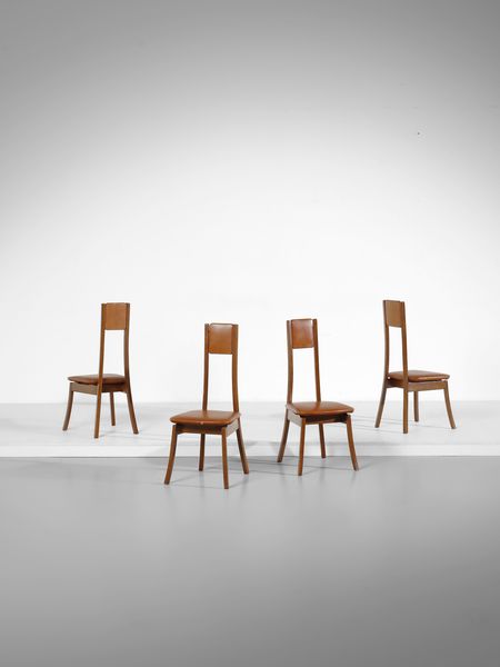 ANGELO MANGIAROTTI : Quattro sedie della serie programma S11 per La Fonte del Mobile.  - Asta Asta 503 | DESIGN E ARTI DECORATIVE DEL NOVECENTO Virtuale - Associazione Nazionale - Case d'Asta italiane