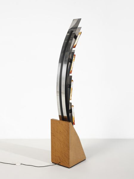 MANIFATTURA ITALIANA : Lampada da terra.  - Asta Asta 503 | DESIGN E ARTI DECORATIVE DEL NOVECENTO Virtuale - Associazione Nazionale - Case d'Asta italiane