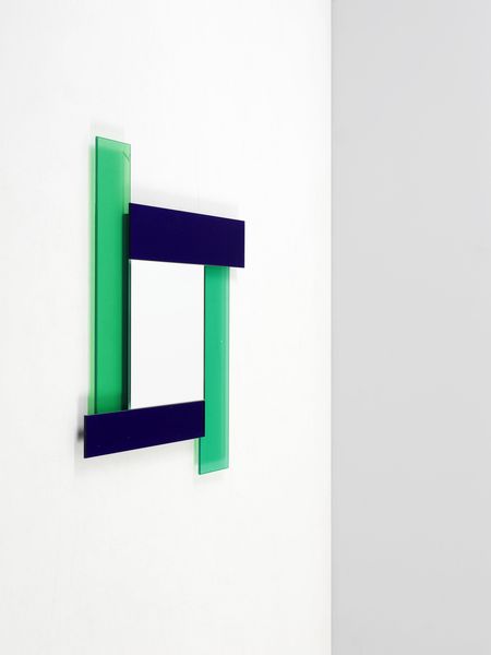 ETTORE SOTTSASS : Specchio della serie Gli specchi di Dioniso (modello 2) per Glas Italia.  - Asta Asta 503 | DESIGN E ARTI DECORATIVE DEL NOVECENTO Virtuale - Associazione Nazionale - Case d'Asta italiane