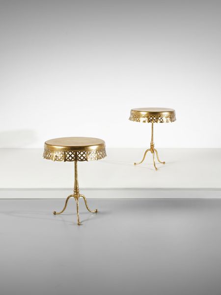 BANCI FIRENZE : Coppia di tavolini.  - Asta Asta 503 | DESIGN E ARTI DECORATIVE DEL NOVECENTO Virtuale - Associazione Nazionale - Case d'Asta italiane