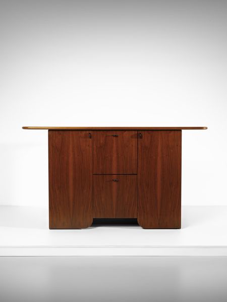 LUIGI SACCARDO : Credenza ad ante e vani bar della serie Seven per Gasparello, Casale sul Sile.  - Asta Asta 503 | DESIGN E ARTI DECORATIVE DEL NOVECENTO Virtuale - Associazione Nazionale - Case d'Asta italiane