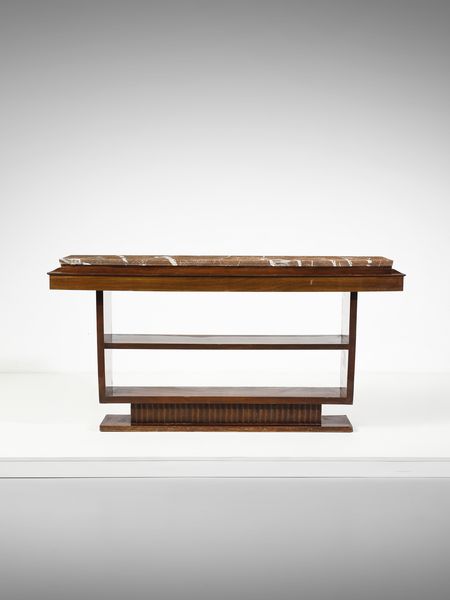 OSVALDO BORSANI : attribuito. Consolle.  - Asta Asta 503 | DESIGN E ARTI DECORATIVE DEL NOVECENTO Virtuale - Associazione Nazionale - Case d'Asta italiane