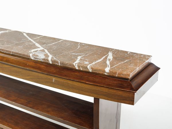 OSVALDO BORSANI : attribuito. Consolle.  - Asta Asta 503 | DESIGN E ARTI DECORATIVE DEL NOVECENTO Virtuale - Associazione Nazionale - Case d'Asta italiane