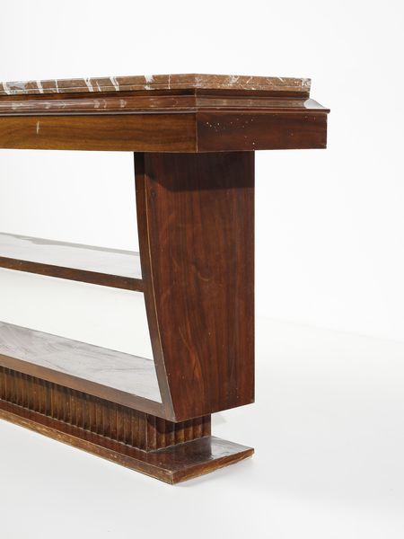 OSVALDO BORSANI : attribuito. Consolle.  - Asta Asta 503 | DESIGN E ARTI DECORATIVE DEL NOVECENTO Virtuale - Associazione Nazionale - Case d'Asta italiane