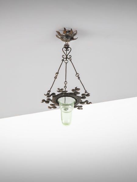 CORNELIO GHIRETTI : attribuito. Lampada a sospensione.  - Asta Asta 503 | DESIGN E ARTI DECORATIVE DEL NOVECENTO Virtuale - Associazione Nazionale - Case d'Asta italiane
