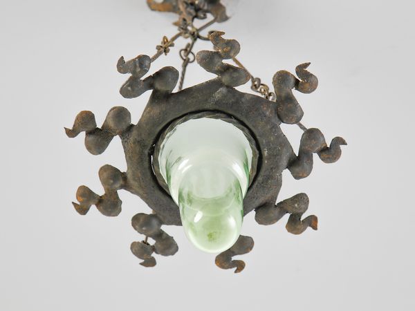 CORNELIO GHIRETTI : attribuito. Lampada a sospensione.  - Asta Asta 503 | DESIGN E ARTI DECORATIVE DEL NOVECENTO Virtuale - Associazione Nazionale - Case d'Asta italiane