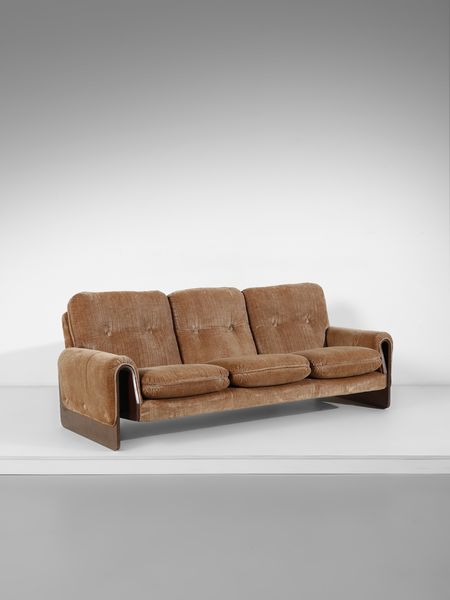 Ferdinando Buzzi : Divano a tre posti per Brunati, Italia.  - Asta Asta 503 | DESIGN E ARTI DECORATIVE DEL NOVECENTO Virtuale - Associazione Nazionale - Case d'Asta italiane