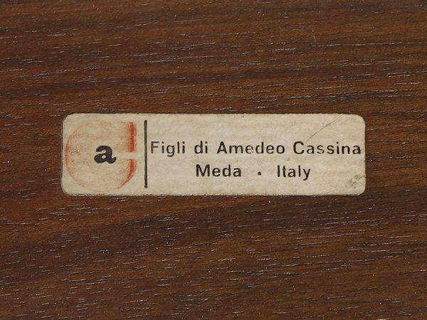 AFRA (1937-2011) & TOBIA (n. 1935) SCARPA : Due tavolini per Figli di Amedeo Cassina, Meda.  - Asta Asta 503 | DESIGN E ARTI DECORATIVE DEL NOVECENTO Virtuale - Associazione Nazionale - Case d'Asta italiane