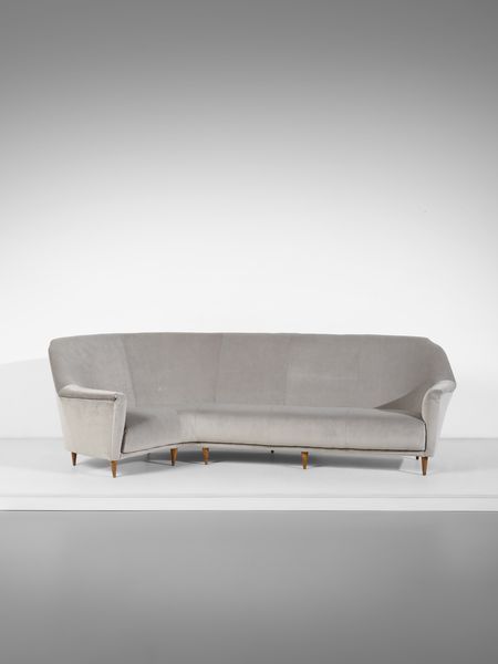 MANIFATTURA ITALIANA : Divano.  - Asta Asta 503 | DESIGN E ARTI DECORATIVE DEL NOVECENTO Virtuale - Associazione Nazionale - Case d'Asta italiane