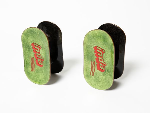 PAOLO DE POLI : Coppia di maniglie della per Inda.  - Asta Asta 503 | DESIGN E ARTI DECORATIVE DEL NOVECENTO Virtuale - Associazione Nazionale - Case d'Asta italiane