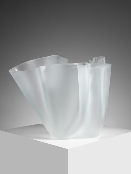 PIETRO CHIESA : attribuito. Vaso Cartoccio probabile produzione Fontana Arte, Milano.  - Asta Asta 503 | DESIGN E ARTI DECORATIVE DEL NOVECENTO Virtuale - Associazione Nazionale - Case d'Asta italiane
