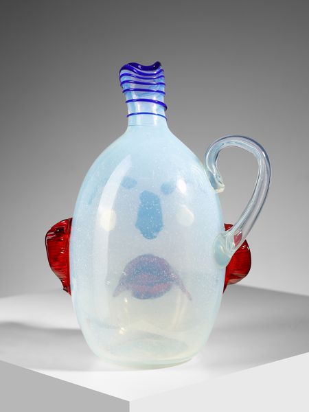 MANIFATTURA MURANESE : Anfora con volto .  - Asta Asta 503 | DESIGN E ARTI DECORATIVE DEL NOVECENTO Virtuale - Associazione Nazionale - Case d'Asta italiane