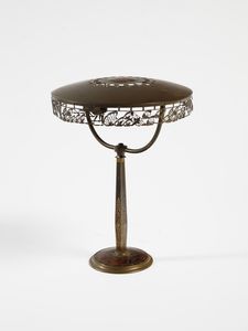 MANIFATTURA AUSTRIACA : Lampada da tavolo.  - Asta Asta 503 | DESIGN E ARTI DECORATIVE DEL NOVECENTO Virtuale - Associazione Nazionale - Case d'Asta italiane