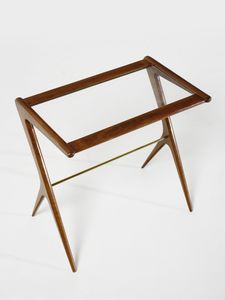 MANIFATTURA ITALIANA : Tavolino di servizio.  - Asta Asta 503 | DESIGN E ARTI DECORATIVE DEL NOVECENTO Virtuale - Associazione Nazionale - Case d'Asta italiane