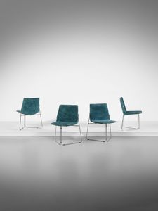 GIOVANNI OFFREDI - Quattro sedie per Saporiti.