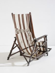 MANIFATTURA ITALIANA : Poltrona da esterno.  - Asta Asta 503 | DESIGN E ARTI DECORATIVE DEL NOVECENTO Virtuale - Associazione Nazionale - Case d'Asta italiane