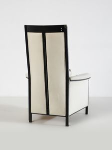 UMBERTO ASNAGO : Poltrona mod. Peggy per Giorgetti.  - Asta Asta 503 | DESIGN E ARTI DECORATIVE DEL NOVECENTO Virtuale - Associazione Nazionale - Case d'Asta italiane