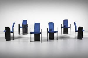 MOTOMI KAWAKAMI - Sei sedie della serie Kinu per Arflex, Milano.