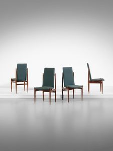 MANIFATTURA DANESE - Quattro sedie.