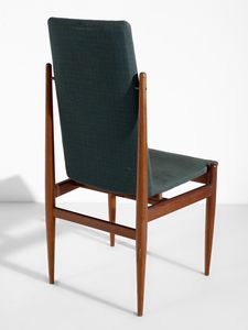 MANIFATTURA DANESE : Quattro sedie.  - Asta Asta 503 | DESIGN E ARTI DECORATIVE DEL NOVECENTO Virtuale - Associazione Nazionale - Case d'Asta italiane