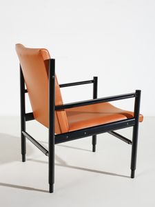 MANIFATTURA ITALIANA : Coppia di poltrone.  - Asta Asta 503 | DESIGN E ARTI DECORATIVE DEL NOVECENTO Virtuale - Associazione Nazionale - Case d'Asta italiane