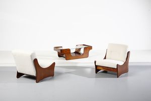 MANIFATTURA BRASILIANA : Tavolino da salotto.  - Asta Asta 503 | DESIGN E ARTI DECORATIVE DEL NOVECENTO Virtuale - Associazione Nazionale - Case d'Asta italiane