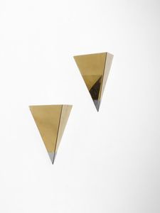 MANIFATTURA ITALIANA : Coppia di appliques.  - Asta Asta 503 | DESIGN E ARTI DECORATIVE DEL NOVECENTO Virtuale - Associazione Nazionale - Case d'Asta italiane