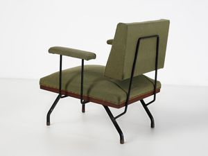 MANIFATTURA ITALIANA : Coppia di poltrone.  - Asta Asta 503 | DESIGN E ARTI DECORATIVE DEL NOVECENTO Virtuale - Associazione Nazionale - Case d'Asta italiane