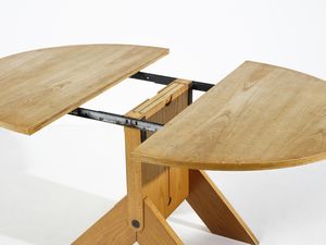 GIGI SABADIN : Tavolo allungabile.  - Asta Asta 503 | DESIGN E ARTI DECORATIVE DEL NOVECENTO Virtuale - Associazione Nazionale - Case d'Asta italiane