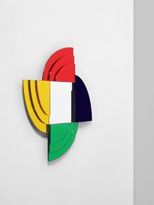 ETTORE SOTTSASS - Specchio della serie Gli specchi di Dioniso (modello 5) per Glas Italia.