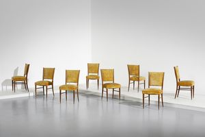 PAOLO BUFFA - Otto sedie, esecuzione Serafino Arrighi, Cant.