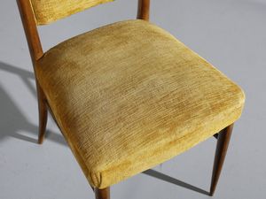 PAOLO BUFFA : Otto sedie, esecuzione Serafino Arrighi, Cant�.  - Asta Asta 503 | DESIGN E ARTI DECORATIVE DEL NOVECENTO Virtuale - Associazione Nazionale - Case d'Asta italiane